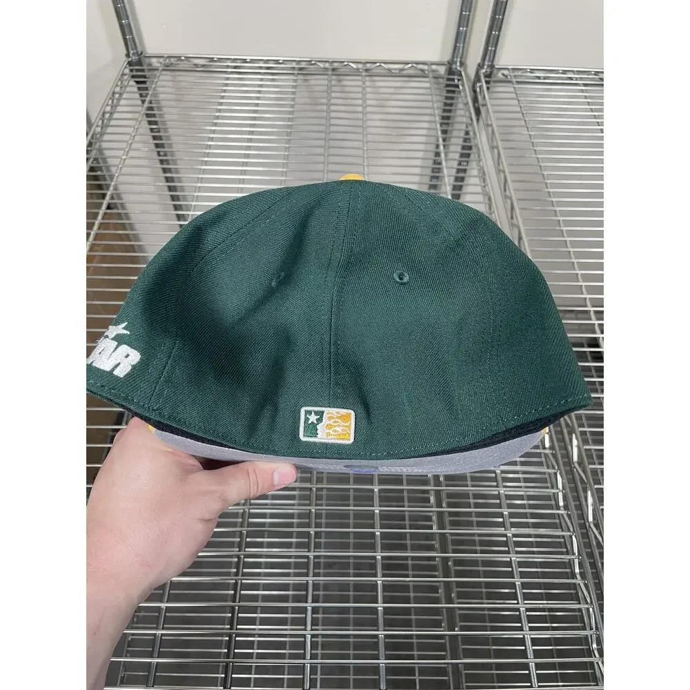 Hellstar Baseball Fitted Hat Green